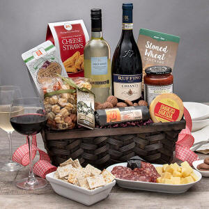 Italian Wine Gift Basket